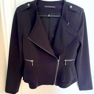 Black crop blazer White House Black Market